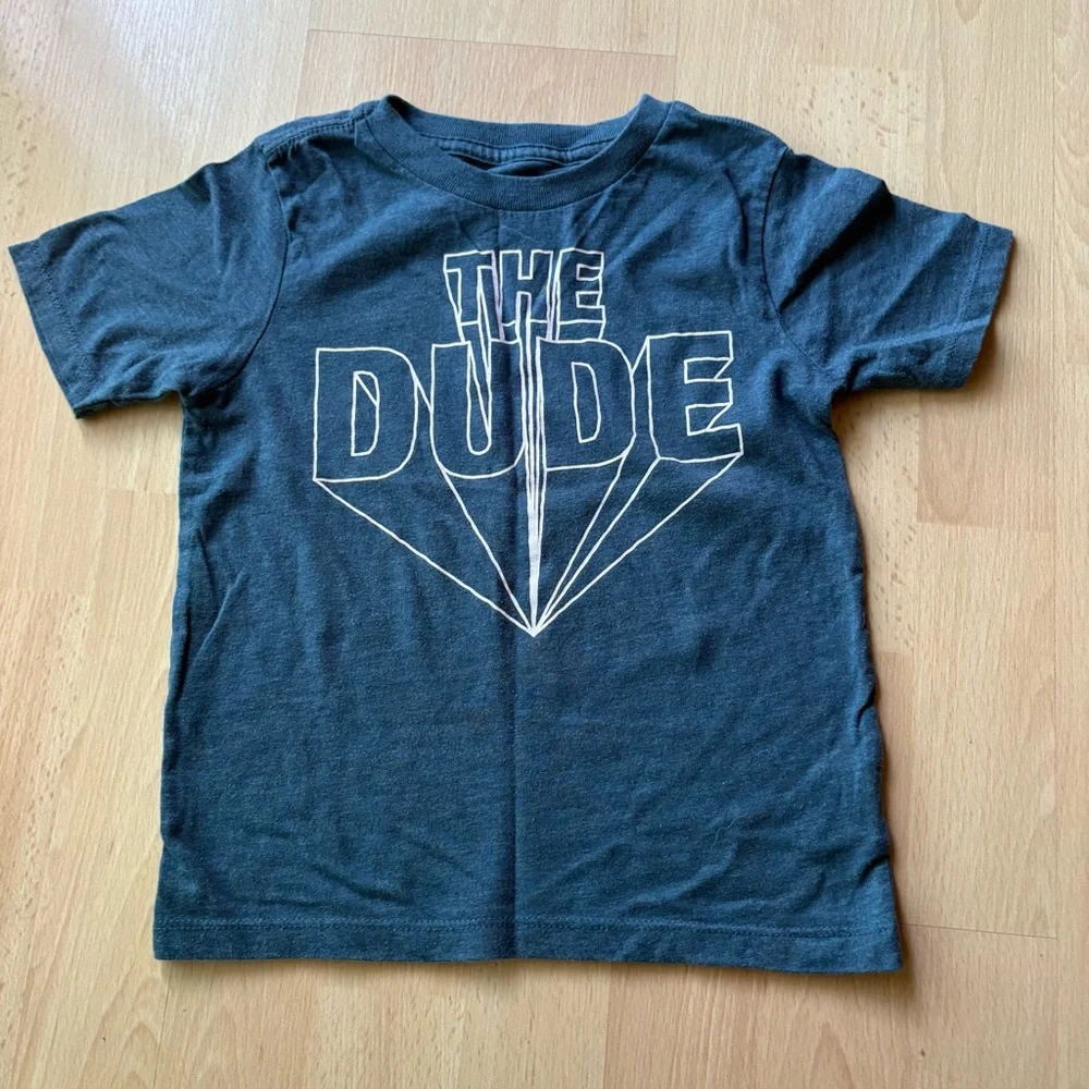 Boys 4T the children’s place screened The Dude shirt cotton blend